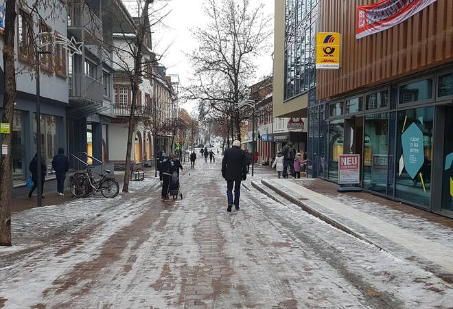 
		Wiesloch:  Verstopftes Streugerät sorgte für glatte Fußgänerzone
		