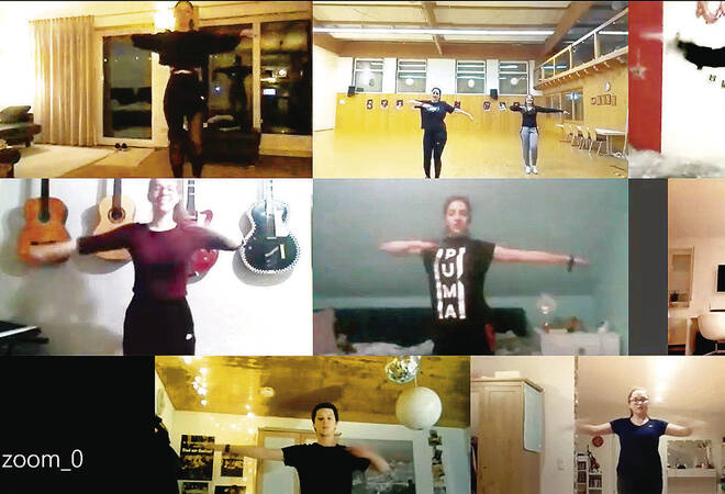 
		Sinsheim:  Wenn das Tanzsport-Training ins Wohnzimmer übertragen wird
		