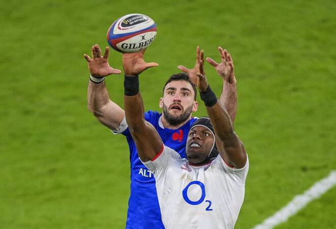 Rugby: England hält die Franzosen gerade so auf