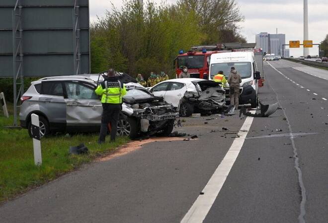 Mannheim: Schwerer Unfall bei der SAP-Arena (Update)