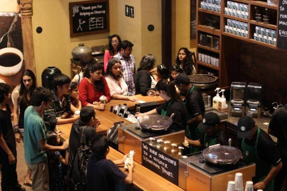 Starbucks in Mumbai