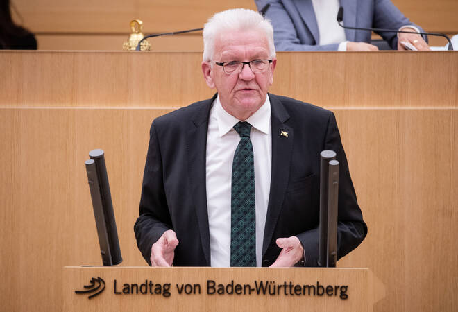 
		Baden-Württemberg:  Das ist das dritte Kabinett Kretschmann
		
