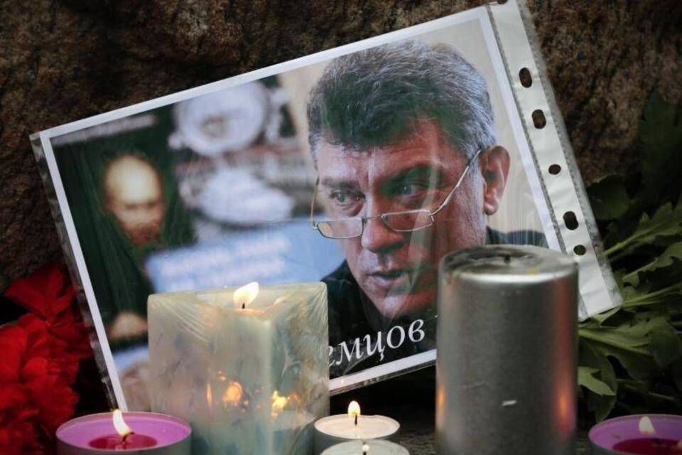 Trauer in Moskau
