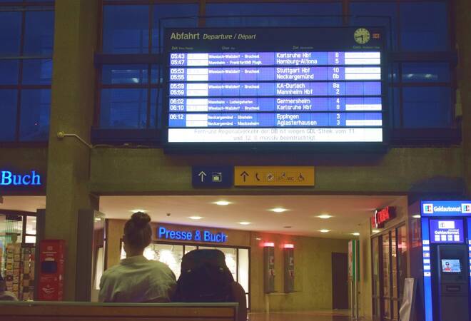 Bahnstreik: Massive Beeinträchtigungen auch in Rhein-Neckar