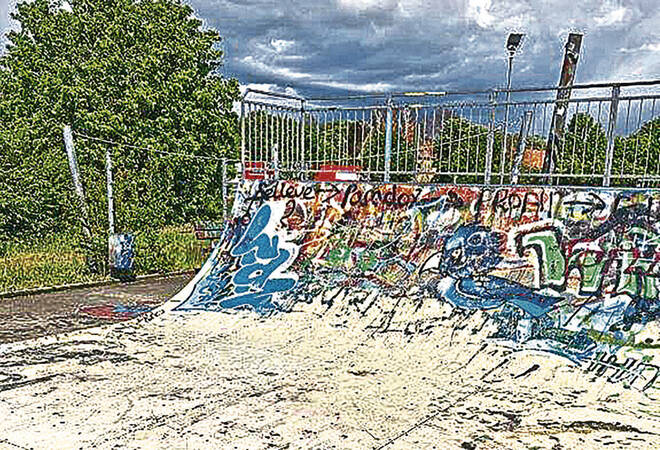 
		Abgelehnt:  Wiesloch will Walldorfs Skatergeräte nicht
		
