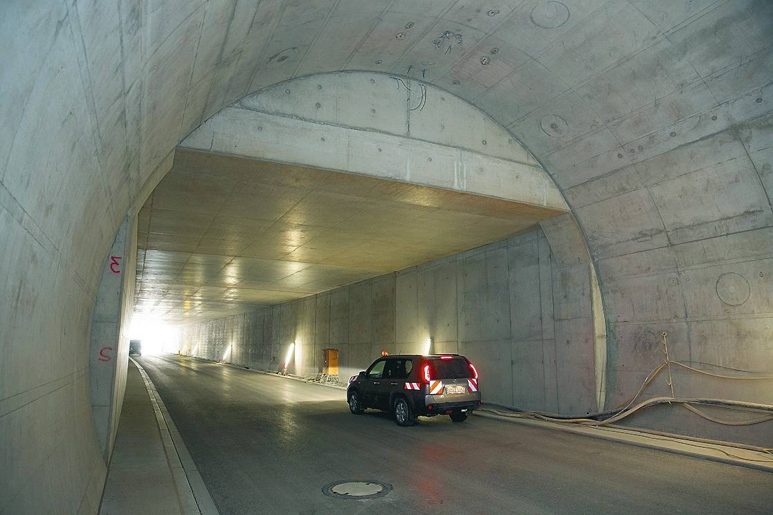 Branichtunnel: Ab Sommer wird die Tunneltechnik eingebaut - Bergstraße