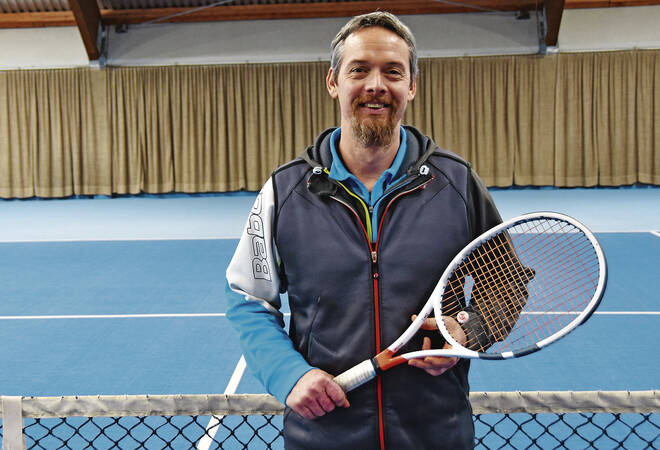 
		Waibstadt:  Wo Tennislehrer Christoph Wolf seine Erfüllung findet
		
