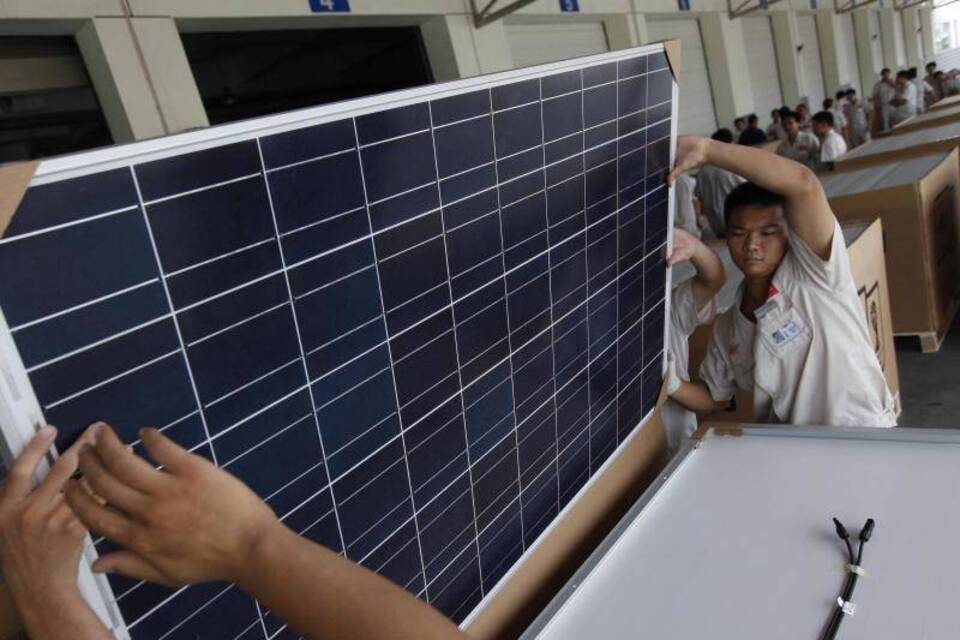 Solarzellen in China