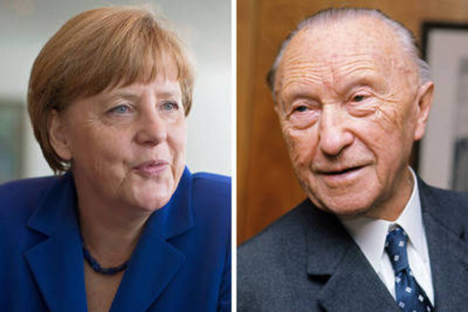 Auf dem Weg zur Übermutter - Merkel länger als Adenauer an CDU-Spitze