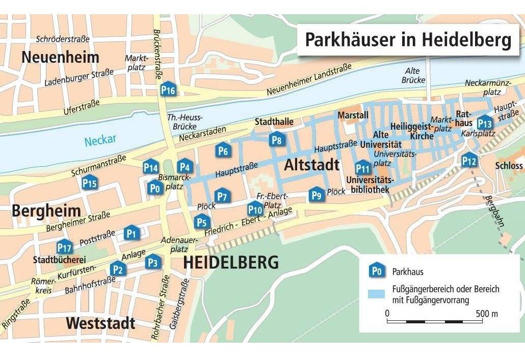Parken in Heidelberg wird 2016 teurer Nachrichten aus Heidelberg Rhein Neckar Zeitung