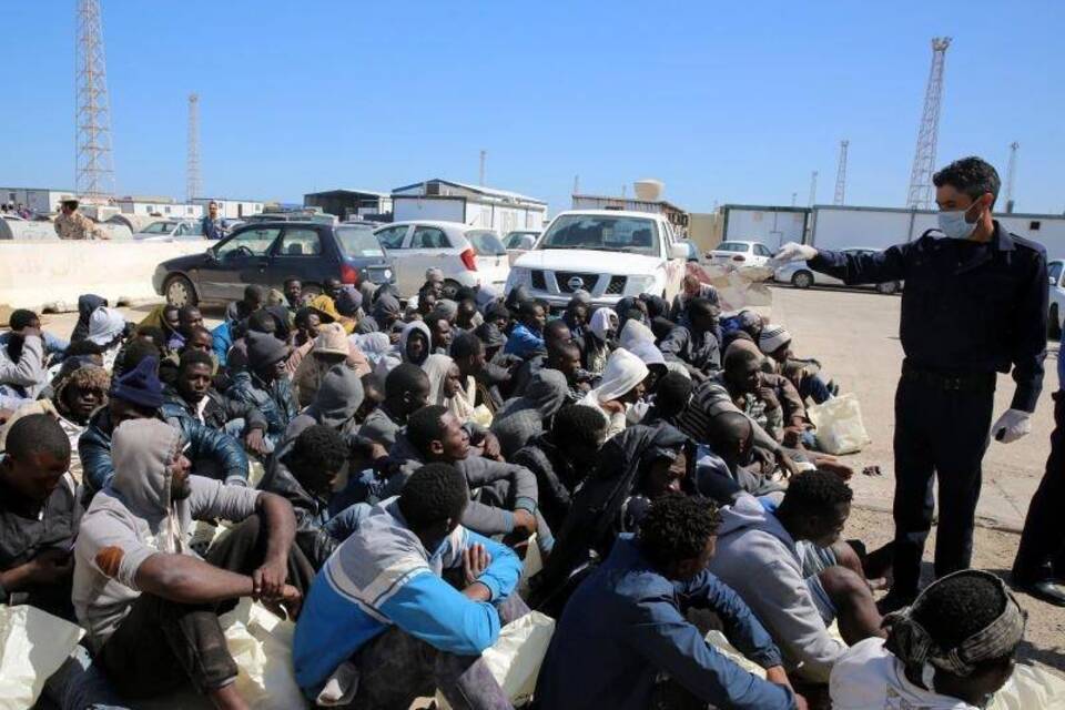 Flüchtlinge in Libyen