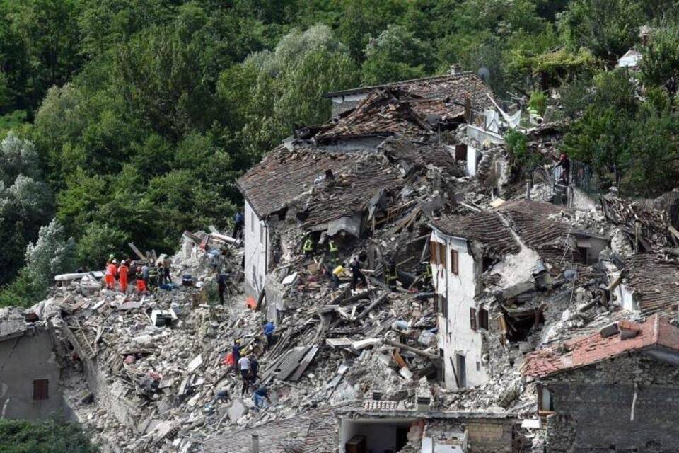 Erdbeben in Italien