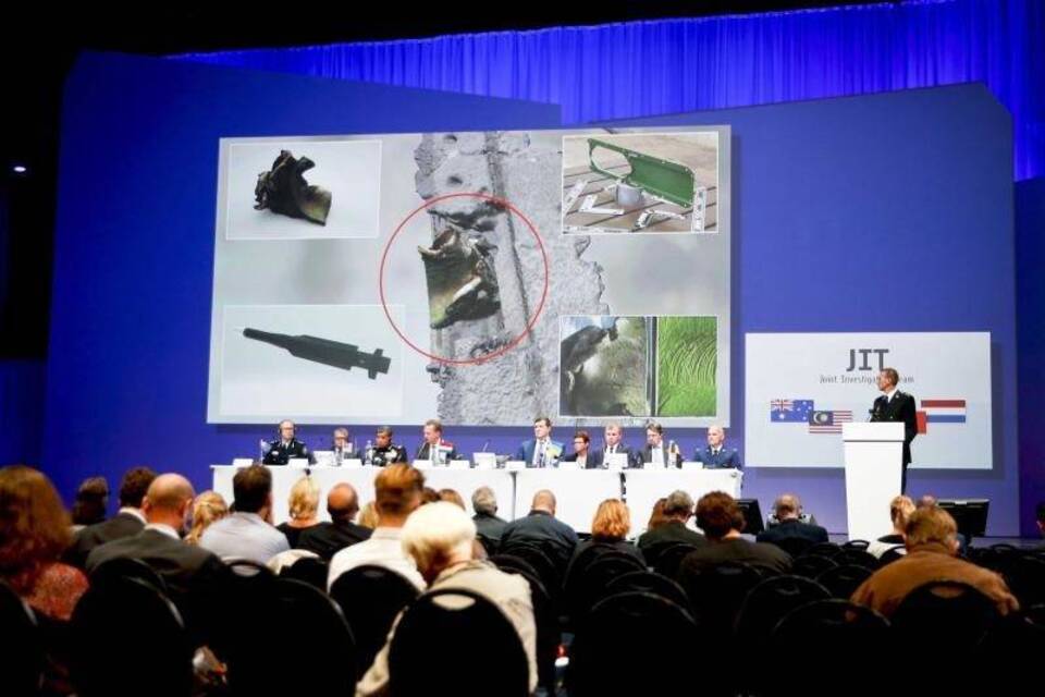 Ermittler stellen MH17-Untersuchungsergebnisse vor
