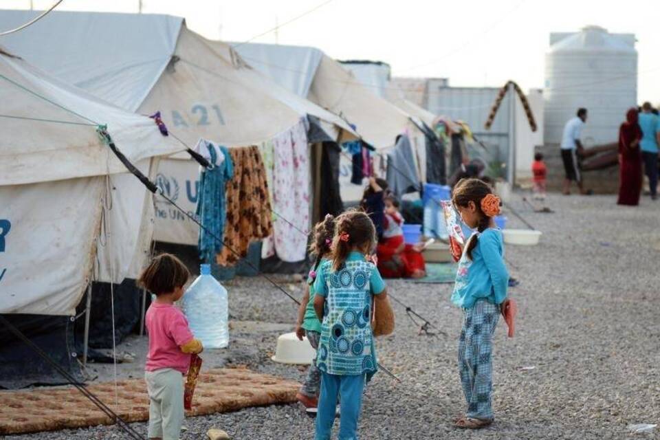 Flüchtlingscamp