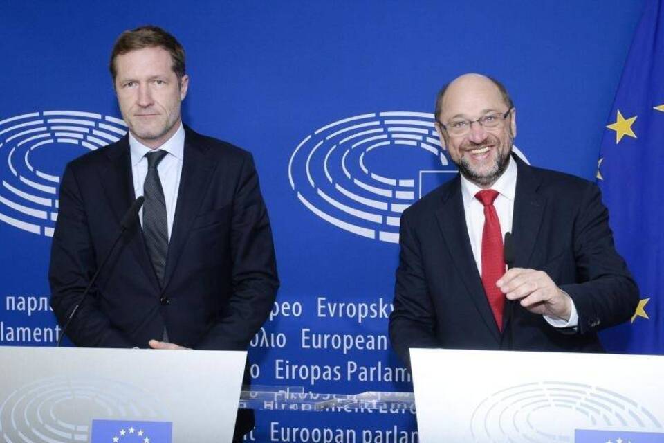 Paul Magnette und Martin Schulz