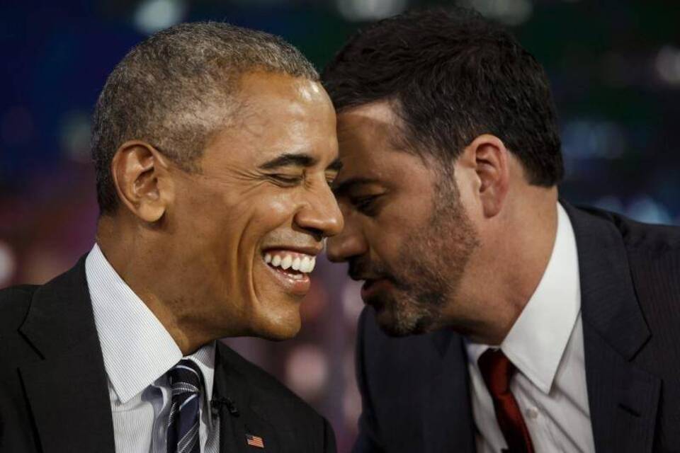 Barack Obama + Jimmy Kimmel