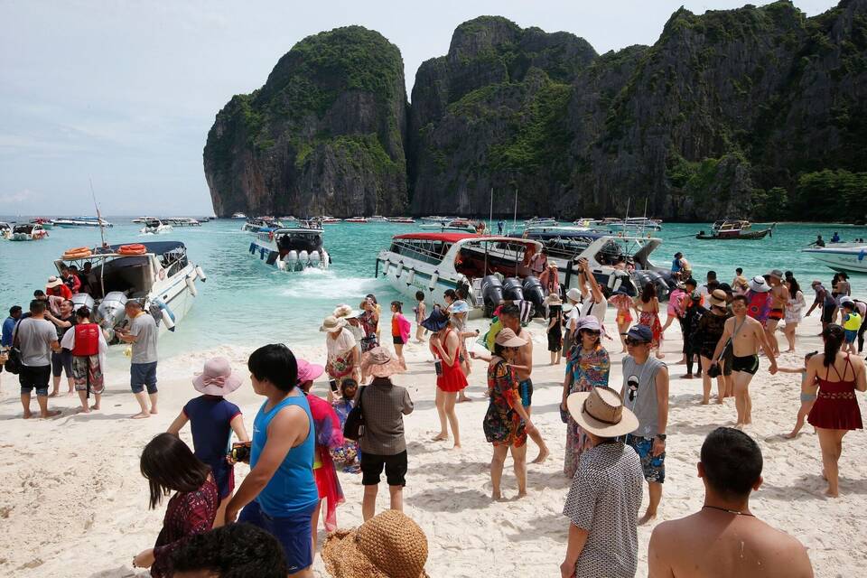 Touristen in Thailand