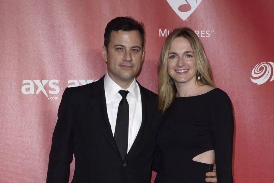 Jimmy Kimmel + Frau