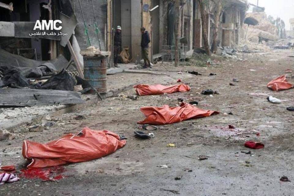 Unendlicher Horror in Aleppo