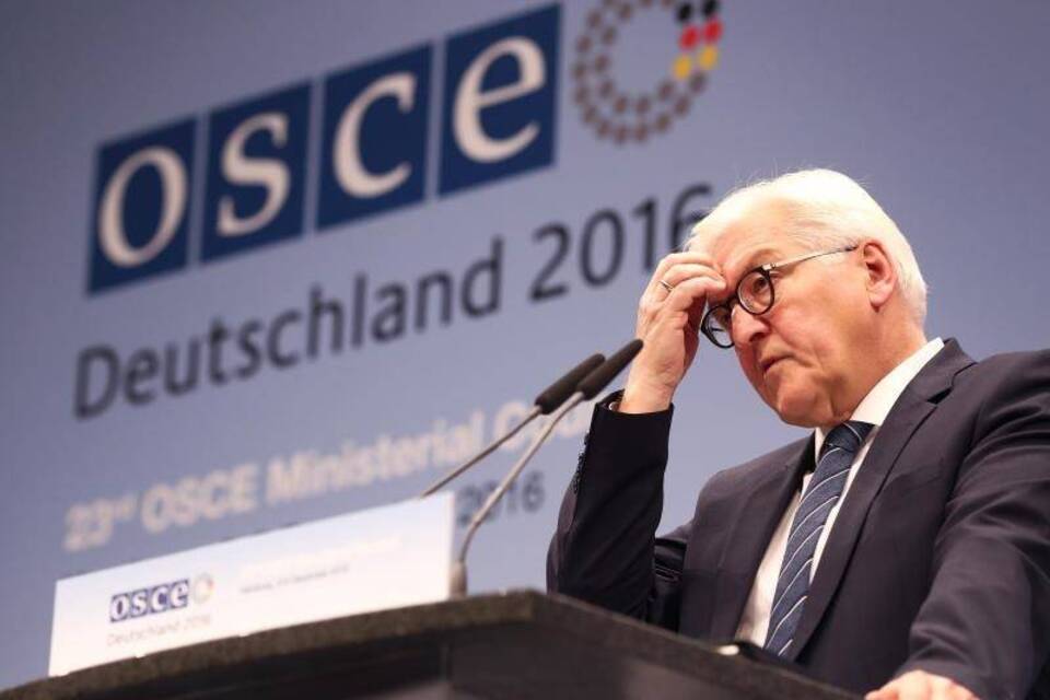 Steinmeier beim OSZE-Ministertreffen