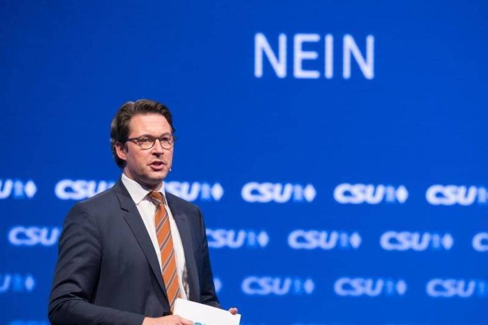 CSU-Generalsekretär Scheuer