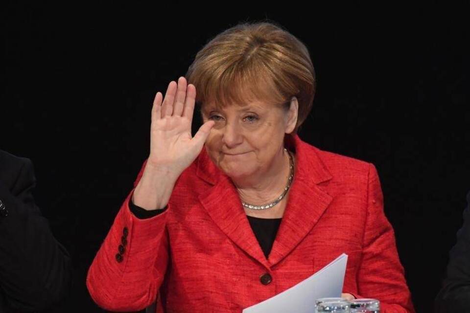 Merkel in Stralsund