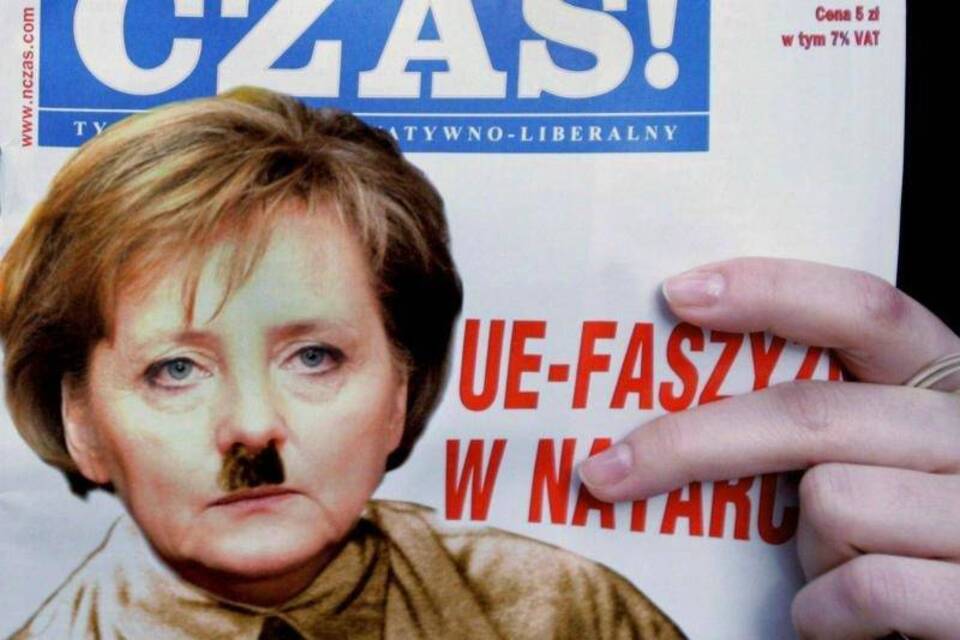 Merkel-Fotomontage
