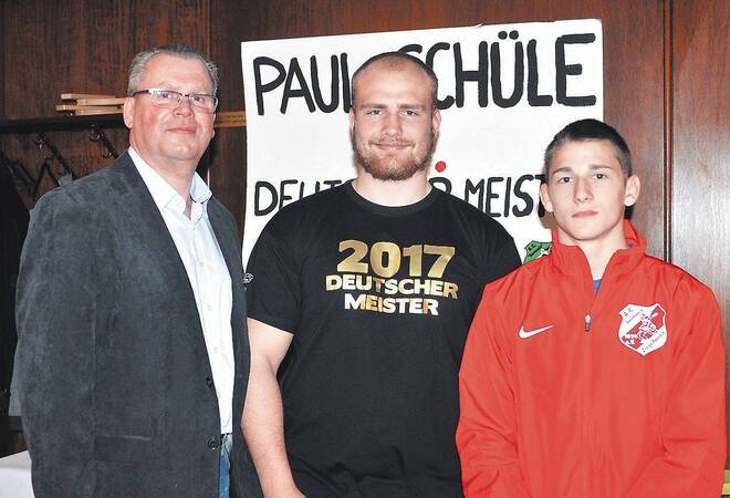 Heidelberger Paul Schüle wurde Deutscher Jugendmeister im Ringen