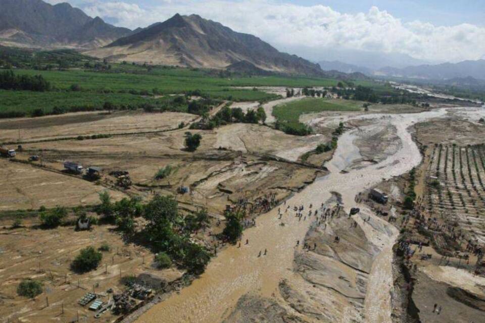 Überschwemmungen in Peru