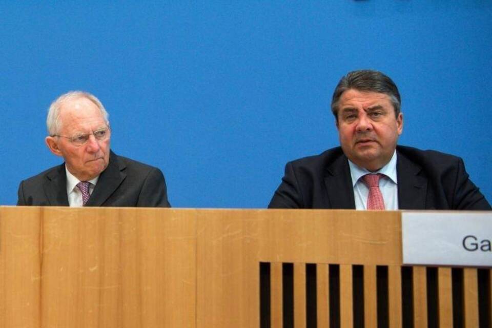 Schäuble und Gabriel
