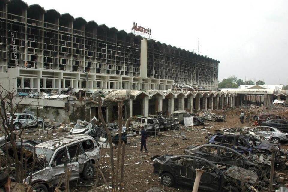 Bombenanschlag auf Hotel Marriott