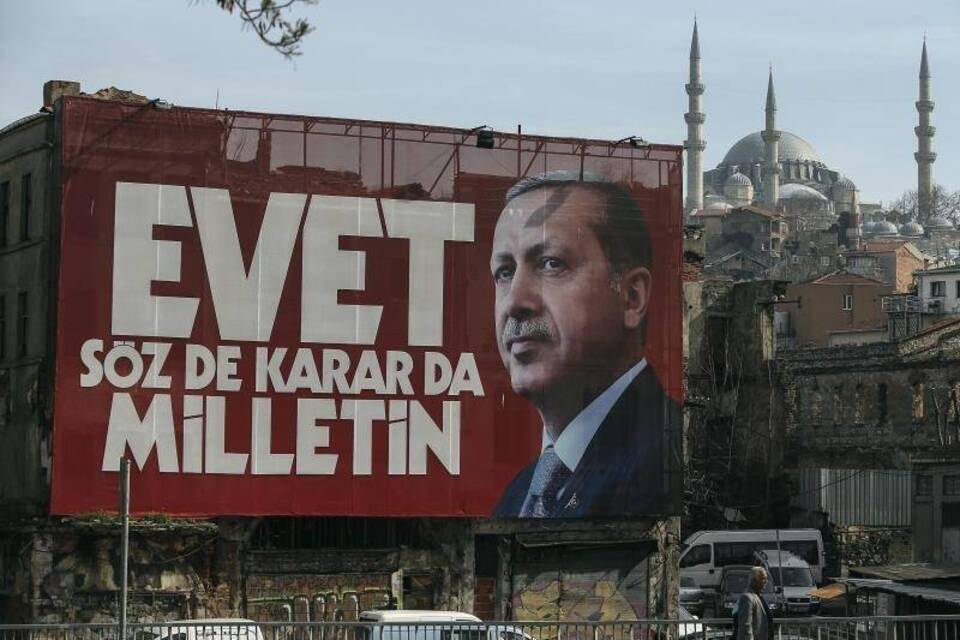 Vor dem  Referendum in der Türkei