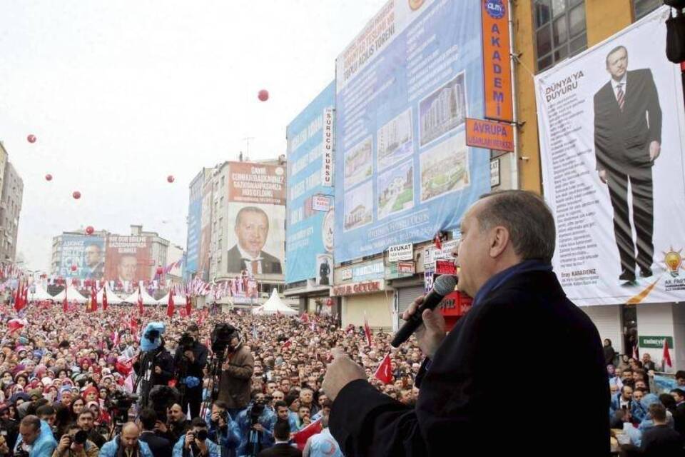 Erdogan spricht in Istanbul
