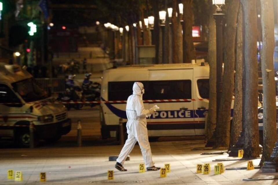 Schüsse in Paris