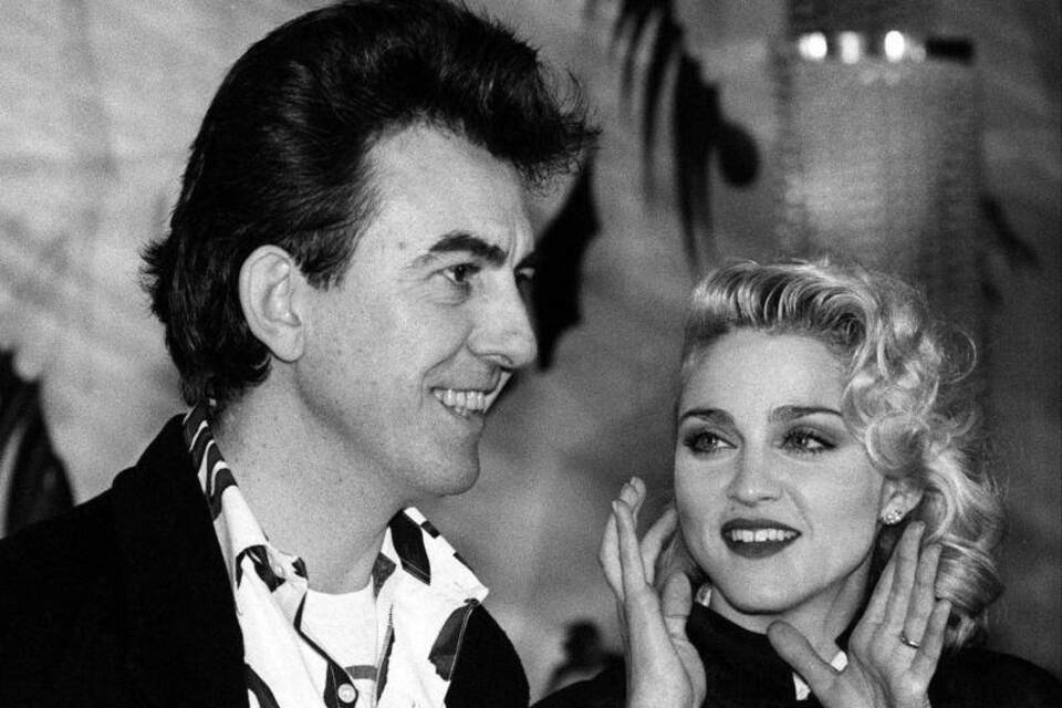 Madonna und George Harrison