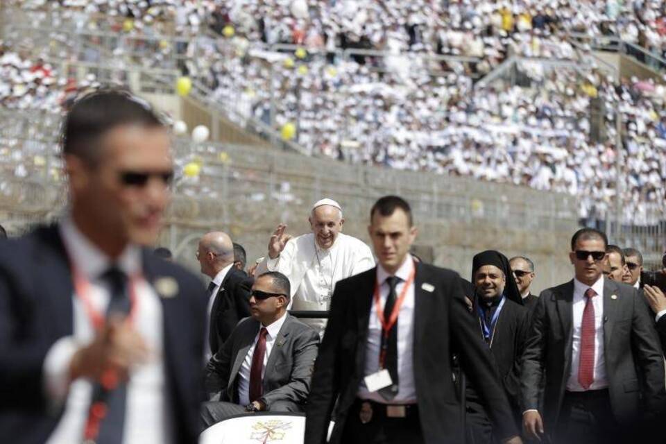 Papstmesse in Kairo
