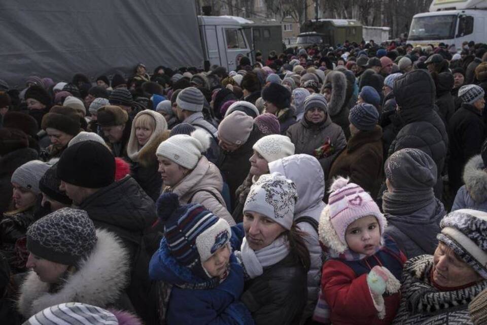 Lebensmittelknappheit in der Ukraine