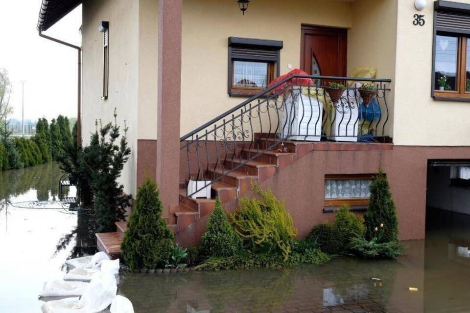 Überschwemmung in Polen