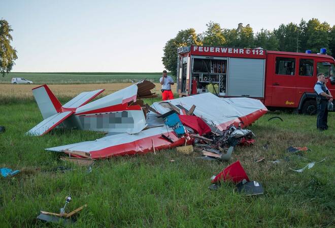 
		Flugplatz Mosbach-Lohrbach:  Der tödliche Absturz passierte unmittelbar nach dem Start des Sportflugzeugs
		
