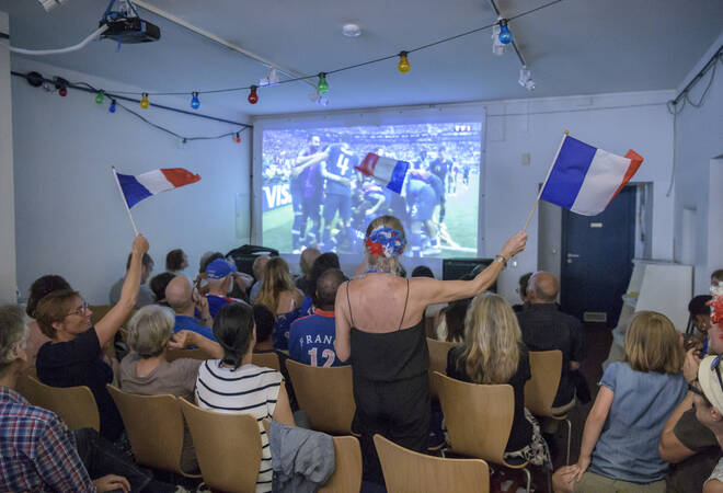 WM-Finale in Heidelberg:  Montpellierhaus war völlig aus dem Häuschen
