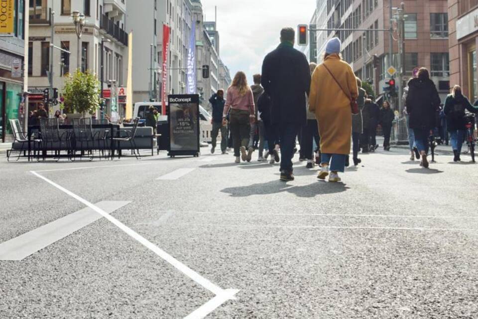 Projekt autofreie Friedrichstraße Projekt autofreie Friedrichstraße