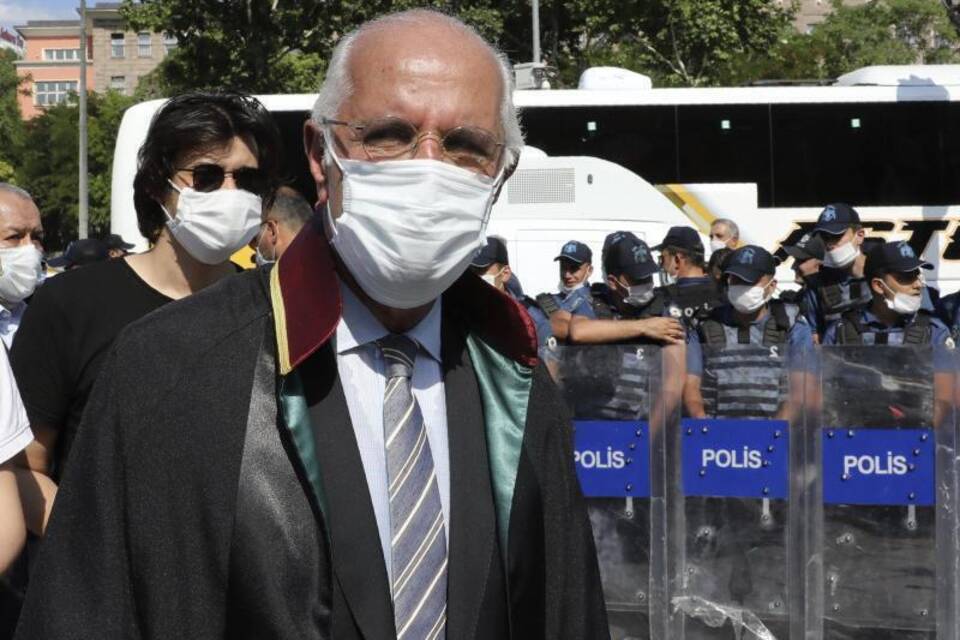 Türkische Anwälte im Hungerstreik
