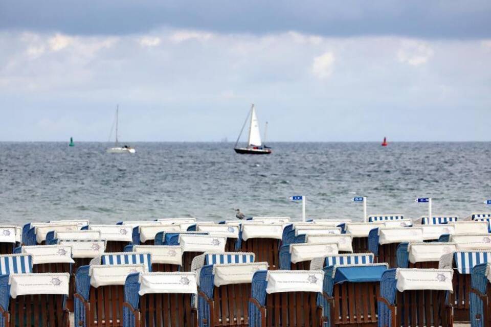 Strandkörbe in Warnemünde Strandkörbe in Warnemünde