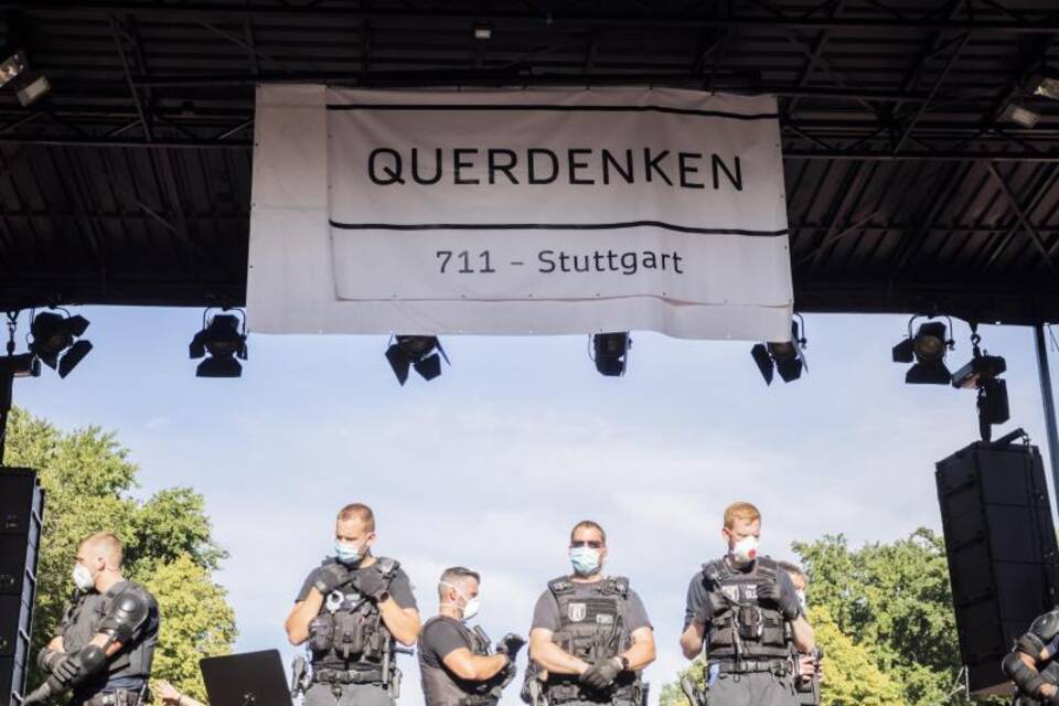 "Querdenken 711"-Demonstration in Berlin