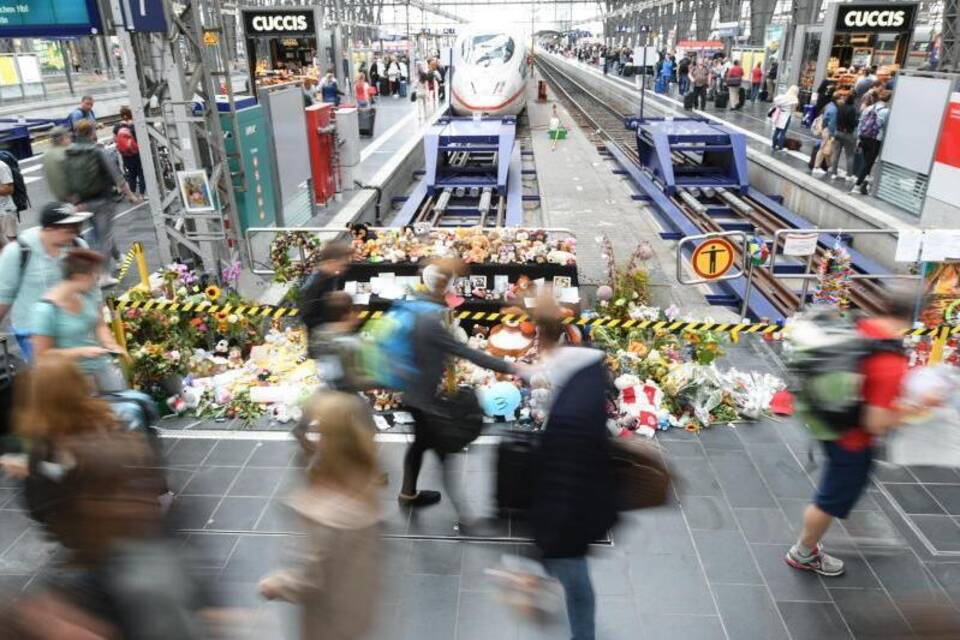 Attacke am Frankfurter Hauptbahnhof