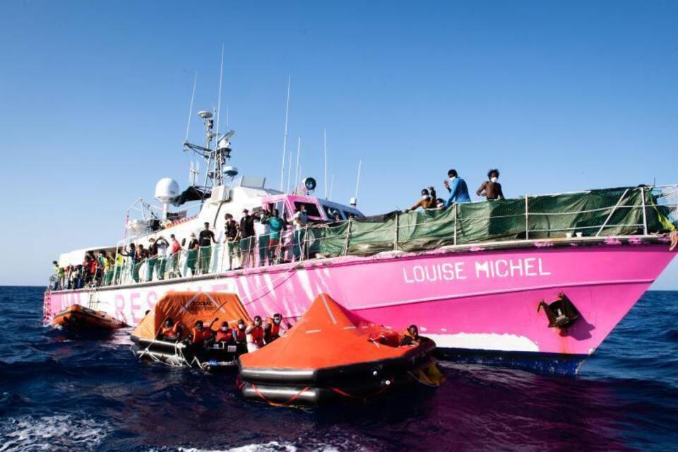 Flüchtlingsrettung im Mittelmeer