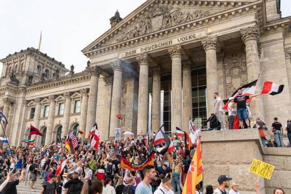 Protest gegen Corona-Maßnahmen Berlin