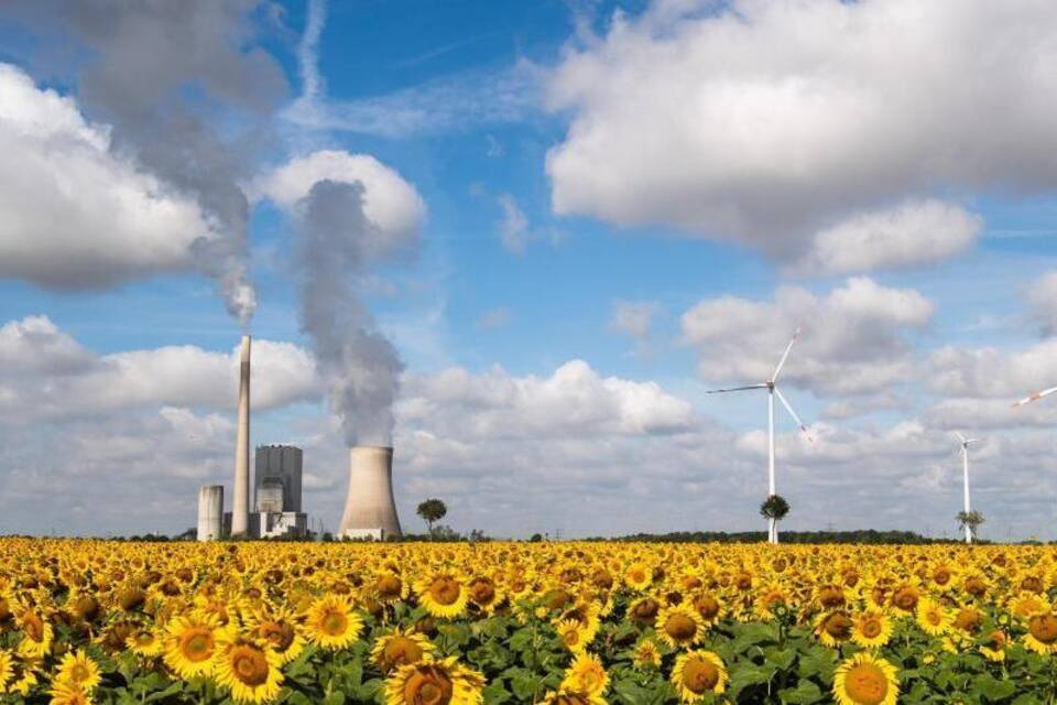 Ein Kohlekraftwerk in Mehrum