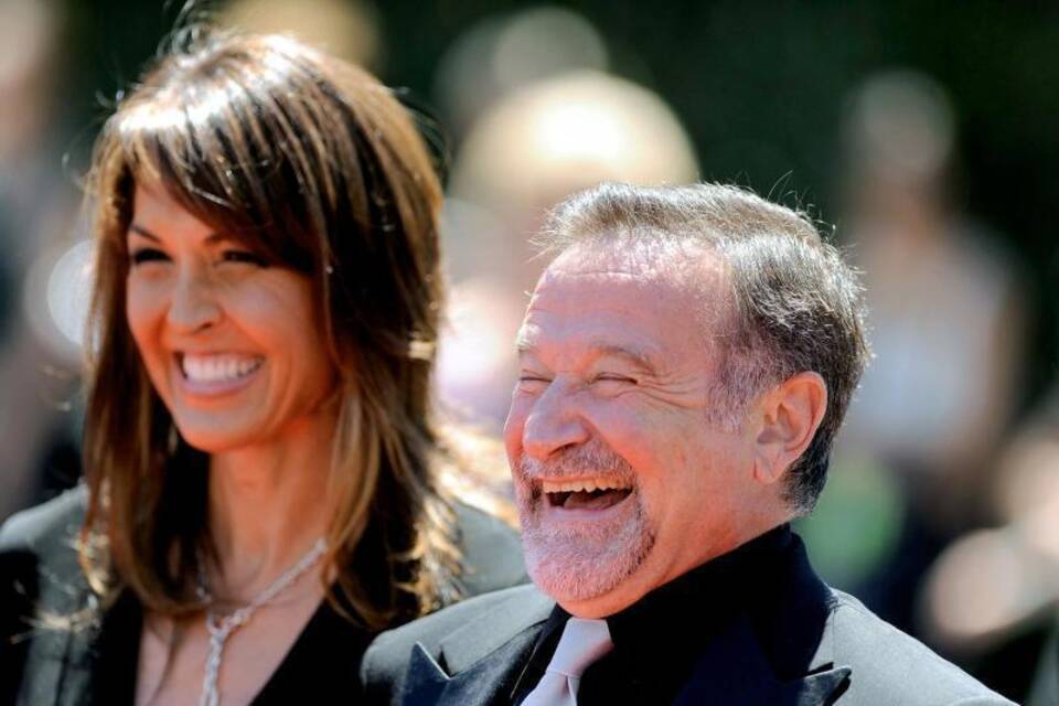 Robin Williams + seine Frau Susan