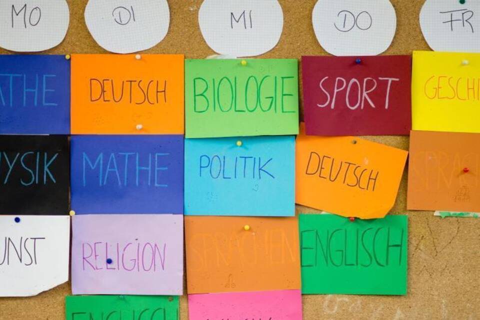 Bunter Stundenplan Bunter Stundenplan